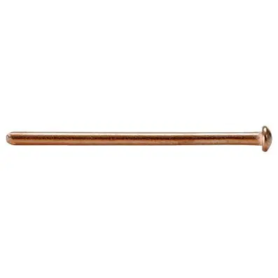 Nails  2.5 x 50.0 mm copper coated 500-p ack 