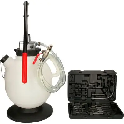 Universal transmission oil filling syste m set incl. 20 pcs adapter set 
