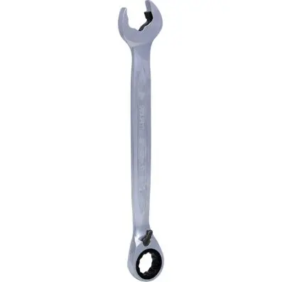 DUO GEARplus combination spanner with ra tchet mechanism in ring and open jaw, re 