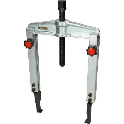 Quick adjustment universal 2 arm puller set with extremely narrow and extended l 
