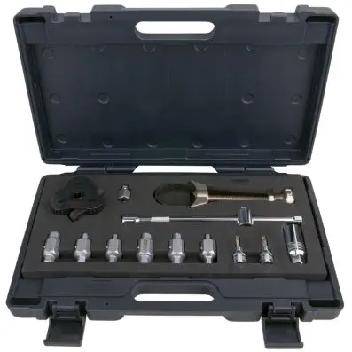 Drain plug and oil filter set, 13 pcs 