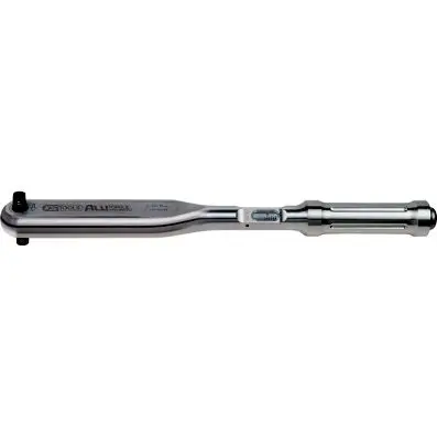 1/2"ALUTORQUEprecision torque wrench, 20 -120Nm, right/left, double sqare 