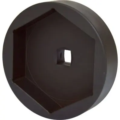 1" Axle nut socket, 6 point, short, 145m m 