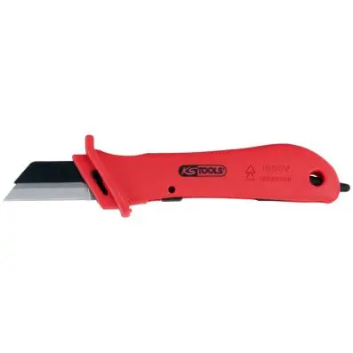 Cable knife with protective insulation a nd replaceable blade, 189mm 