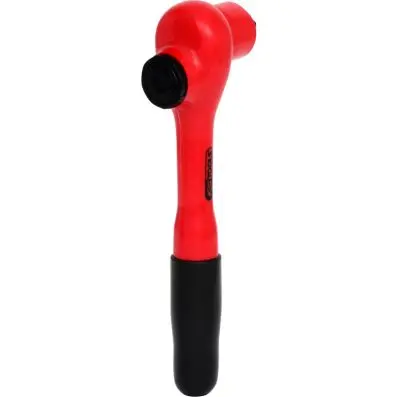 3/8" head-reversible ratchet with protec tive insulation, 32 tooth 