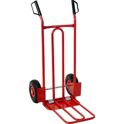 Transport sack trolley with pneumatic wh eels, 250kg 
