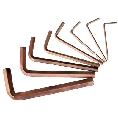 BRONZEplus Hexagon key wrench set long 9 pcs 