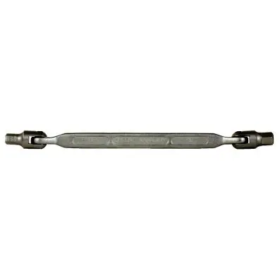 Hexagonal double revolving head wrench, 17x19mm 