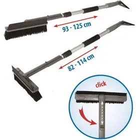 Snøkost/isskrape STAR-IS 85-125cm Kungs 