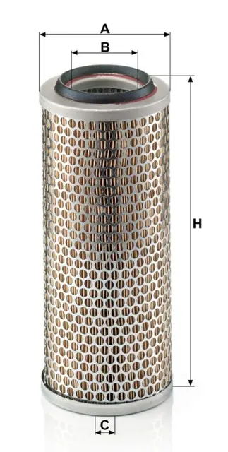 Air filter Fendt Heavy Duty 