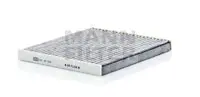 Cabin filter, Activated charcoal Hyundai Car 