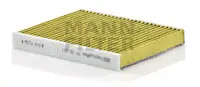 Cabin filter element with activated carb MANN-FILTER 