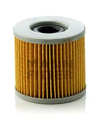 Oil filter element, motorcycle, with met MANN-FILTER 