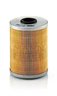 Fuel filter element, without metal MANN-FILTER 