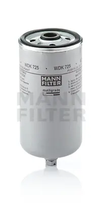 Drivstoffilter MAN Mann-Filter 