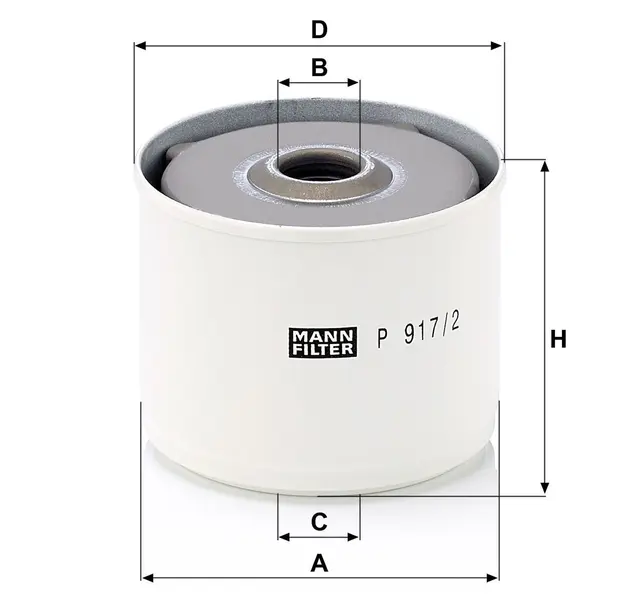 Fuel filter Caterpillar Heavy Duty 