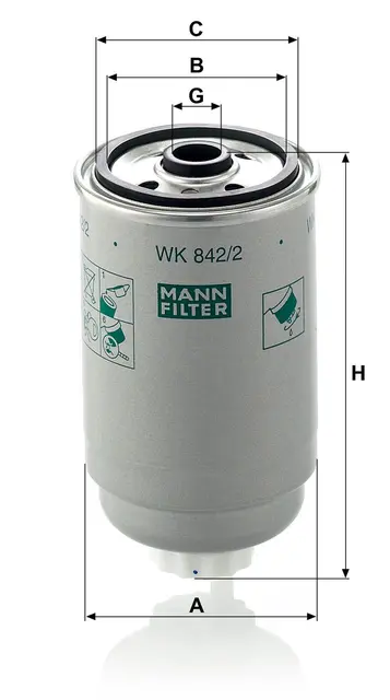 Fuel filter Iveco/Irisbus Heavy Duty 
