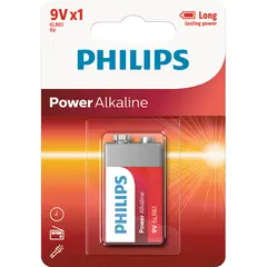 Batteri 9V 6LR61 Philips