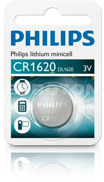 Batteri 3v CR1620 Philips 