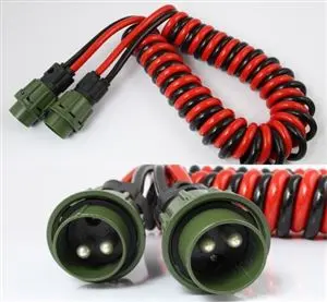 Spiralkabel Nato komplett 24v 2x35kv.