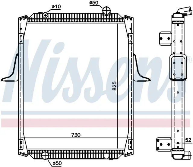 RADIATOR RVI - RENAULT TRUCKS 