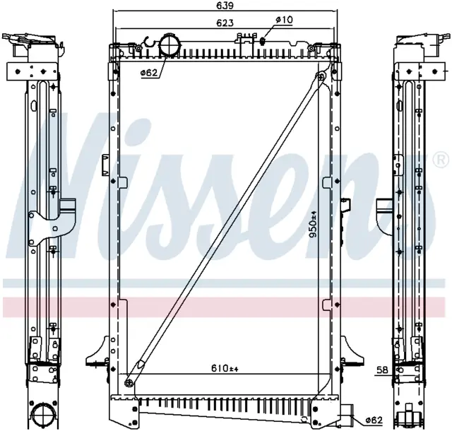 RADIATOR DAF 