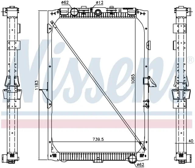 RADIATOR DAF 