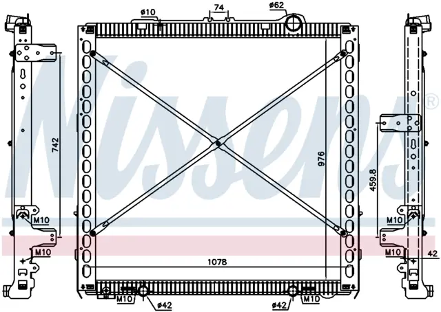 RADIATOR DAF 