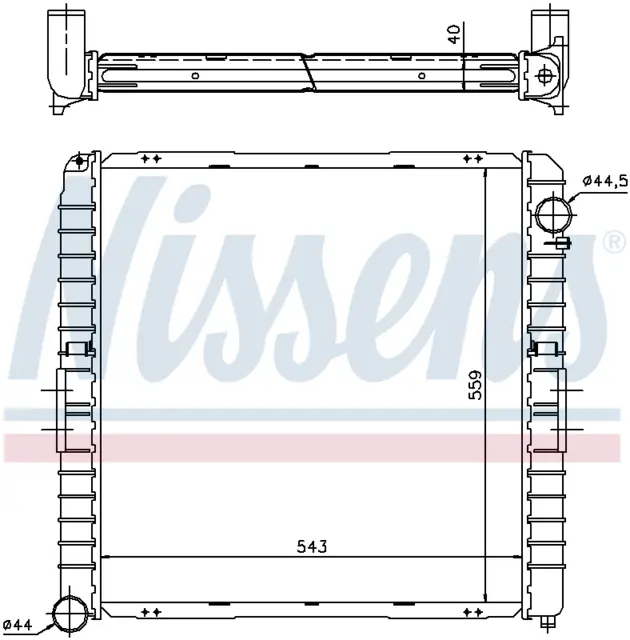 RADIATOR IVECO 