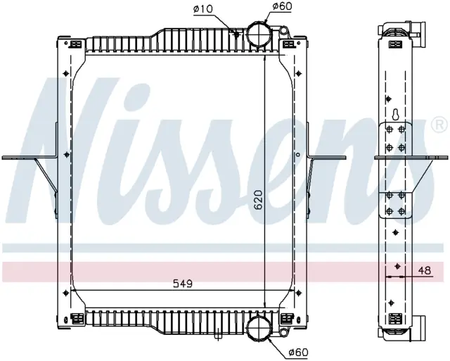 RADIATOR RVI - RENAULT TRUCKS 