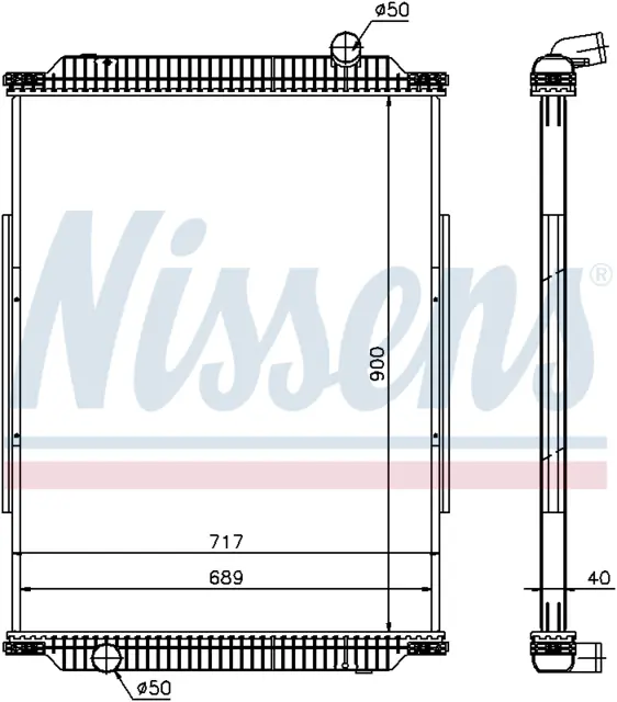 RADIATOR RVI - RENAULT TRUCKS 