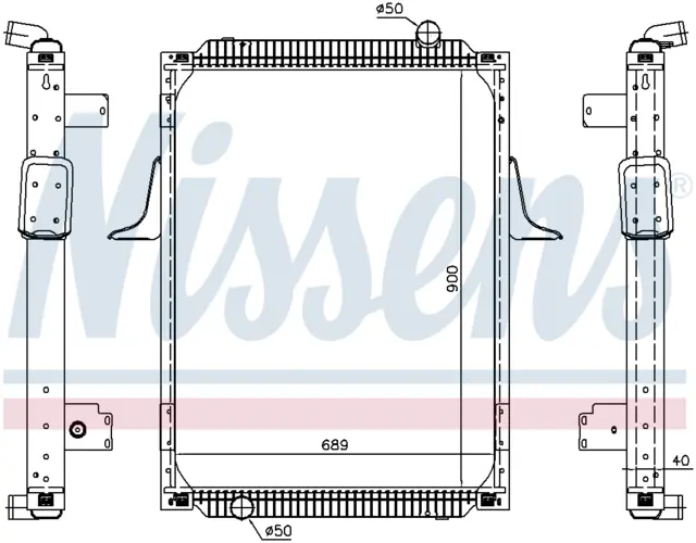 RADIATOR RVI - RENAULT TRUCKS 