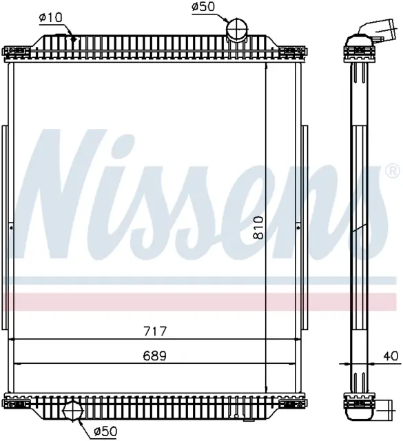 RADIATOR RVI - RENAULT TRUCKS 