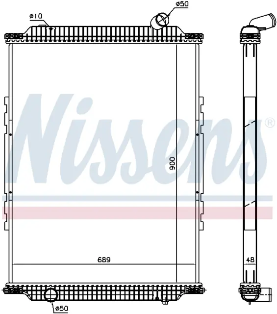 RADIATOR RVI - RENAULT TRUCKS 