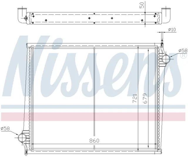 RADIATOR SCANIA 