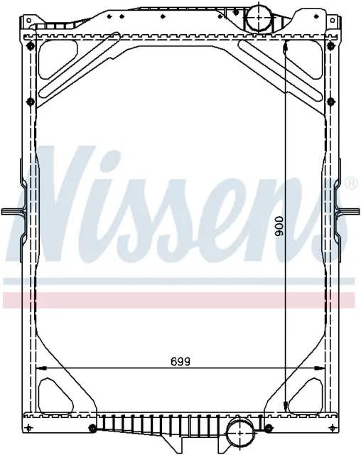 RADIATOR VOLVO 