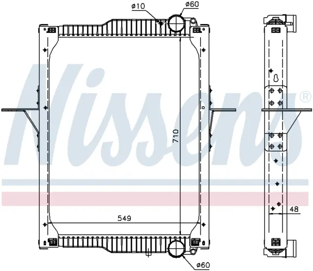 RADIATOR RVI - RENAULT TRUCKS 