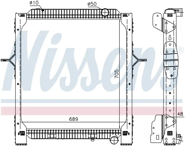 RADIATOR RVI - RENAULT TRUCKS 