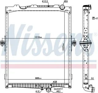 RADIATOR RVI - RENAULT TRUCKS