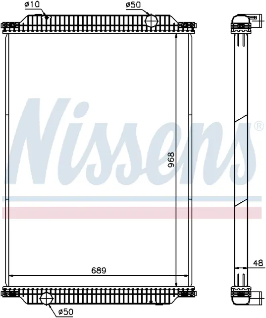 RADIATOR RVI - RENAULT TRUCKS 