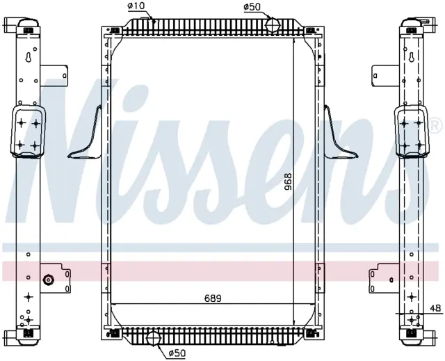 RADIATOR RVI - RENAULT TRUCKS 