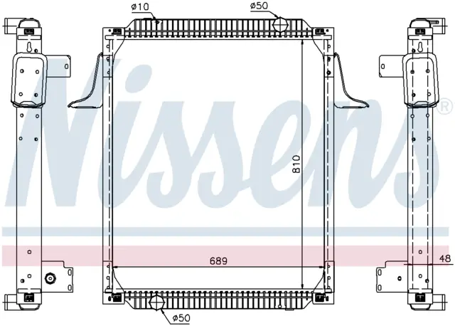 RADIATOR RVI - RENAULT TRUCKS 