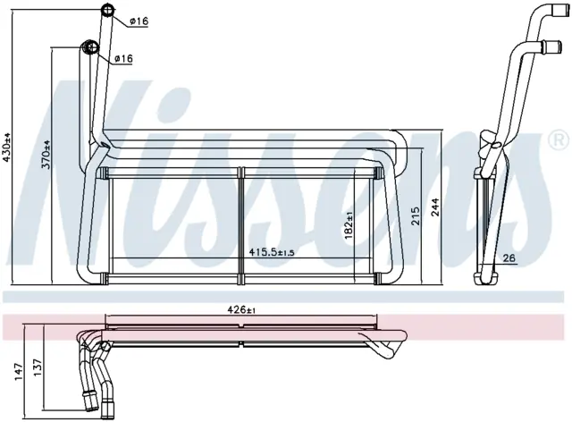 HEATER SCANIA 