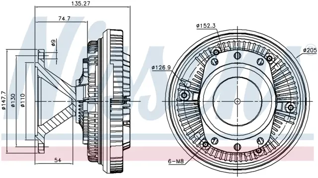 FAN CLUTCH DAF 