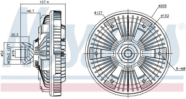 FAN CLUTCH DAF 