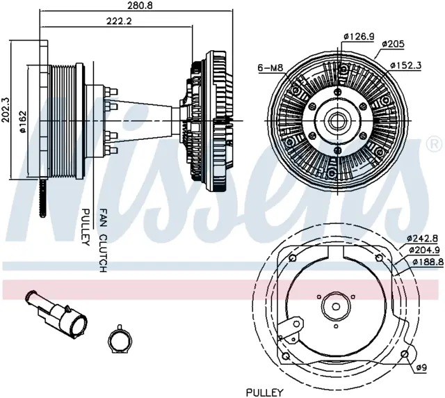 FAN CLUTCH IVECO 