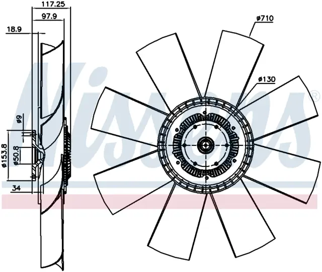 FAN CLUTCH RVI - RENAULT TRUCKS 