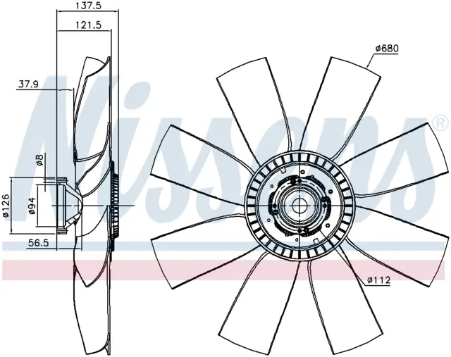 FAN CLUTCH VOLVO 