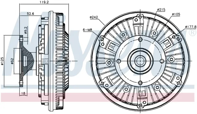 FAN CLUTCH IVECO 
