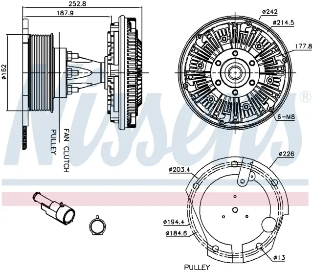 FAN CLUTCH IVECO 